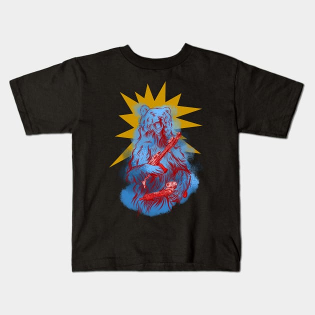 The Right to Arm Bears Kids T-Shirt by Manfish Inc.